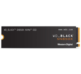 Slika izdelka: Disk SSD M.2 NVMe PCIe 4.0 2TB WD SN850X Black 2280 7300/6600MB/s (WDS200T2X0E)