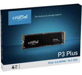 Slika izdelka: Disk SSD M.2 NVMe PCIe 4.0 4TB Crucial P3 Plus 2280 4800/4100MB/s (CT4000P3PSSD8)