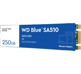 Slika izdelka: Disk SSD M.2 SATA3 250GB WD Blue 2280 555/440MB/s (WDS250G3B0B)