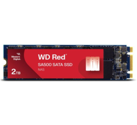 Slika izdelka: Disk SSD M.2 SATA3 2TB WD SA500 Red 2280 560/530MB/s (WDS200T1R0B)