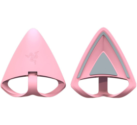 Slika izdelka: Dodatek za slušalke Razer Kitty Ears V2 Quartz, roza