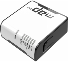 Slika izdelka: Dostopna točka Mikrotik WiFi3 802.11g N300 300Mbit/s 2xRJ45 1x notranja antena (RBmAP2nD) 
