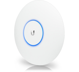 Slika izdelka: Dostopna točka Ubiquiti UniFi WiFi5 802.11ac AC1300 1300Mbit/s 2xRJ45 MIMO PoE 3x notranja antena (UAP-AC-PRO-EU)