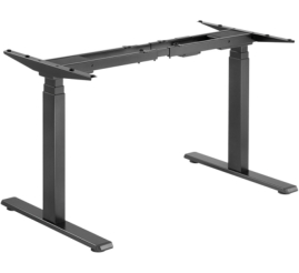 Slika izdelka: Dvižno podnožje za mizo Logilink električno 620-1280mm črna (EO0051)