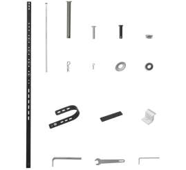 Slika izdelka: Ecoflow set za montažo 400W ali 100W solarnega panela na balkonsko ograjo