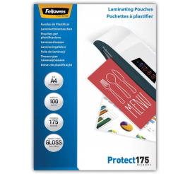 Slika izdelka: Fellowes žepki za plastificiranje A4, 175 mic, 100 kosov