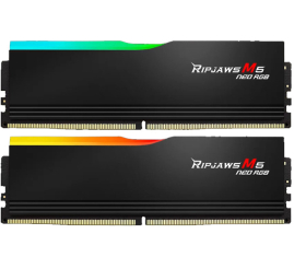 Slika izdelka: G.SKILL Ripjaws M5 Neo RGB 64GB (2x32GB) 6000MT/s DDR5 CL30 RGB F5-6000J3040G32GX2-RM5NRK ram pomnilnik
