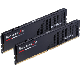 Slika izdelka: G.SKILL Ripjaws S5 64GB (2x32GB) 6000MT/s DDR5 CL30 XMP F5-6000J3040G32GX2-RS5K črni ram pomnilnik