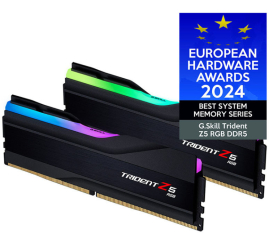 Slika izdelka: G.SKILL Trident Z5 RGB 32GB (2x16GB) 7200MT/s DDR5 CL34 F5-7200J3445G16GX2-RS5K ram pomnilnik