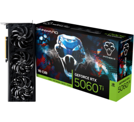 Slika izdelka: GAINWARD GeForce RTX 5060 Ti Python III 16GB GDDR7 grafična kartica