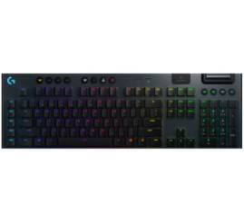 Slika izdelka: Gaming Tipkovnica brezžična Logitech G915 LIGHTSPEED RGB GL Tactile US | SLO gravura črna RGB (920-008910)