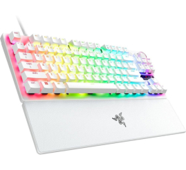 Slika izdelka: Gaming Tipkovnica USB-C Razer huntsman V3 Pro Tenkeyless SLO | SLO gravura bela RGB (RZ03-04981700-R3M1)