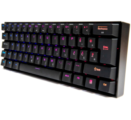 Slika izdelka: Gaming Tipkovnica USB-C Redragon DRACONIC K530 | SLO gravura črna RGB rjava stikala (10467)