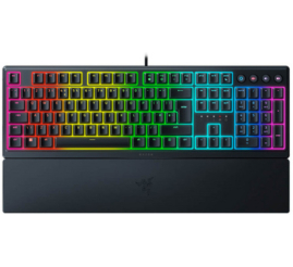 Slika izdelka: Gaming Tipkovnica USB Razer Ornata V3 UK | SLO gravura črna RGB LED osvetlitev (RZ03-04460300-R3W1)