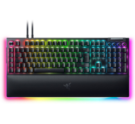 Slika izdelka: Gaming Tipkovnica Žična Razer BlackWidow V4 Pro (rumena stikala) UK/SLO | črna RGB (RZ03-04682000-R3W1)