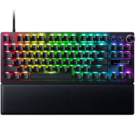 Slika izdelka: Gaming Tipkovnica Žična Razer huntsman V3 Pro Tenkeyless SLO | SLO gravura črna RGB (RZ03-04980100-R3M1)