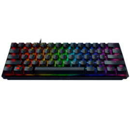 Slika izdelka: Gaming Tipkovnica Žična Razer Huntsman Mini Mercury US international | SLO gravura črna RGB (RZ03-03390200-R3M1)