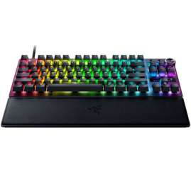 Slika izdelka: Gaming Tipkovnica Žična Razer huntsman V3 Pro Tenkeyless SLO | SLO gravura črna RGB (RZ03-04980100-R3M1)