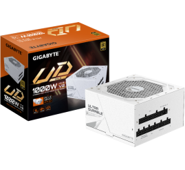 Slika izdelka: Gigabyte 1000W PG5 ICE GOLD modularni PCI-E 5.0 napajalnik