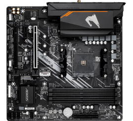 Slika izdelka: GIGABYTE B550M AORUS ELITE AX, DDR4, SATA3, USB3.2Gen1, HDMI, AM4 mATX