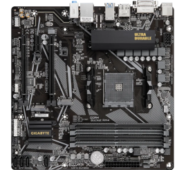 Slika izdelka: GIGABYTE B550M DS3H, DDR4, SATA3, USB3.2Gen1, HDMI, AM4 mATX