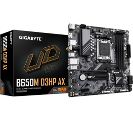 Slika izdelka: GIGABYTE B650M D3HP AX, DDR5, SATA3, USB3.2Gen1, DP, 2.5GbE, WiFi, AM5 mATX