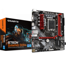 Slika izdelka: GIGABYTE B760M GAMING DDR4, DDR4, SATA3, USB3.2Gen1, DP, LGA1700 mATX