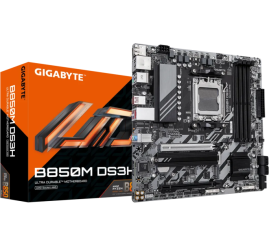 Slika izdelka: GIGABYTE B850M DS3H, DDR5, SATA3, USB3.2Gen2, DP, 2.5GbE, AM5 mATX