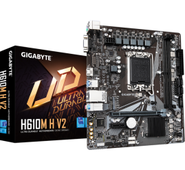 Slika izdelka: GIGABYTE H610M H V2, DDR5, SATA3, HDMI, USB3.2Gen1, LGA1700 mATX