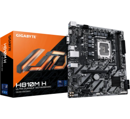 Slika izdelka: GIGABYTE H810M H, DDR5, SATA3, HDMI, USB3.2Gen1, LGA1851 mATX