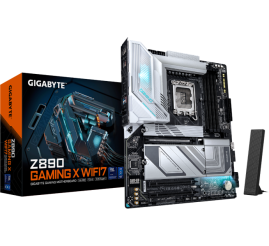 Slika izdelka: GIGABYTE Z890 GAMING X WIFI7, DDR5, SATA3, USB4, DP, 2.5GbE, WIFI 7, LGA1851 ATX
