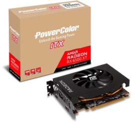 Slika izdelka: Grafična kartica AMD RX 6500XT PowerColor ITX - 4GB GDDR6  | 1xDisplayport 1.4a 1xHDMI 2.1a (AXRX 6500XT 4GBD6-DH)