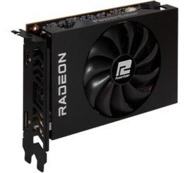 Slika izdelka: Grafična kartica AMD RX 6500XT PowerColor ITX - 4GB GDDR6  | 1xDisplayport 1.4a 1xHDMI 2.1a (AXRX 6500XT 4GBD6-DH)