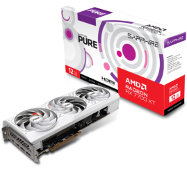Slika izdelka: Grafična kartica AMD RX 7700XT Sapphire Gaming OC Bela - 12GB GDDR6  | 2xDisplayport 1.4a 2xHDMI 2.1a (11335-03-20G)