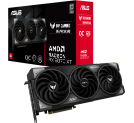 Slika izdelka: Grafična kartica AMD RX9070 XT Asus TUF OC Edition - 16GB GDDR6  | 1xHDMI 2.1 3xDisplayport 1.4 (90YV0L70-M0NA00)