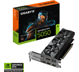Slika izdelka: Grafična kartica GIGABYTE GeForce RTX 5050 OC Low Profile 8G, 8GB GDDR6, PCI-E 5.0