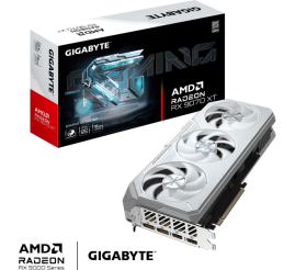 Slika izdelka: Grafična kartica GIGABYTE Radeon RX 9070 XT GAMING OC ICE 16G, 16GB GDDR6, PCI-E 5.0