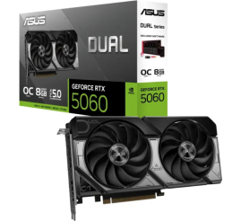 Slika izdelka: Grafična kartica nVidia RTX 5060 Asus Dual - 8GB GDDR7 (90YV0N12-M0NA00)