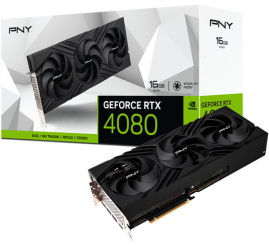 Slika izdelka: Grafična kartica nVidia RTX4080 PNY Verto Triple Fan - 16GB GDDR6X (VCG408016TFXPB1)