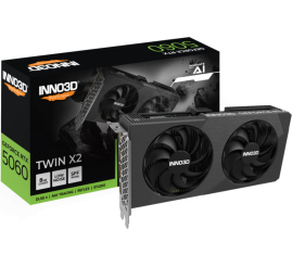 Slika izdelka: Grafična kartica nVidia RTX5060 Inno3D Twin X2 - 8GB GDDR7 (N50602-08D7-195071N)