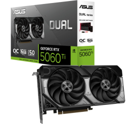 Slika izdelka: Grafična kartica nVidia RTX5060Ti Asus Dual OC Edition - 16GB GDDR7 (90YV0MH0-M0NA00)