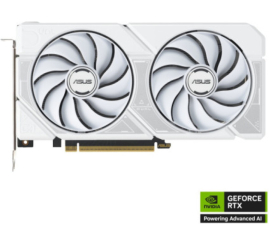 Slika izdelka: Grafična kartica nVidia RTX5060Ti Asus DUAL OC bela - 16GB GDDR7 (90YV0MH6-M0NA00)