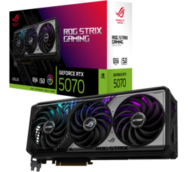 Slika izdelka: Grafična kartica nVidia RTX5070 Asus ROG Strix Gaming OC - 12GB GDDR7 (90YV0M80-M0NA00)
