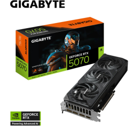 Slika izdelka: Grafična kartica nVidia RTX5070 GigaByte Windforce OC SFF - 12GB GDDR7 (GV-N5070WF3OC-12GD)