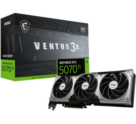 Slika izdelka: Grafična kartica nVidia RTX5070Ti MSI Ventus 3X OC - 16GB GDDR7 (V531-092R)
