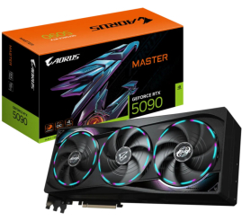Slika izdelka: Grafična kartica nVidia RTX5090 GigaByte AORUS MASTER - 32GB GDDR7 (GV-N5090AORUS M-32GD)
