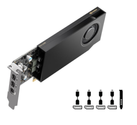 Slika izdelka: Grafična kartica PNY Nvidia RTX A400 4GB GDDR6 PCI-E 4.0