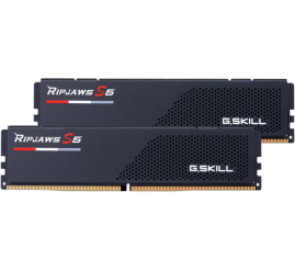 Slika izdelka: G.SKILL Ripjaws S5 64GB (2x32GB) 6400MT/s DDR5 CL32 F5-6400J3239G32GX2-RS5K ram pomnilnik