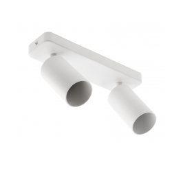 Slika izdelka: GTV Stropna svetilka SANTO BIS, GU10, max. 2×20 W, IP20, dvojna, bela