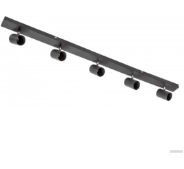 Slika izdelka: GTV stropna svetilka VENETO 5xGU10 230V IP20, črna